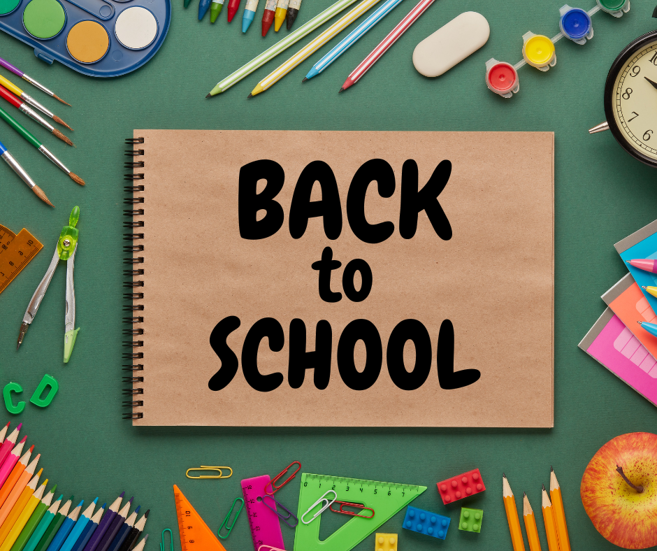 back to school - school supplies